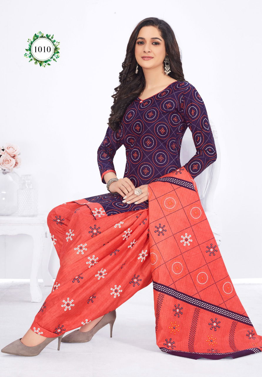 Navkar Tulsi 1 Casual Daily Wear Cotton Printed Dress Material Collection